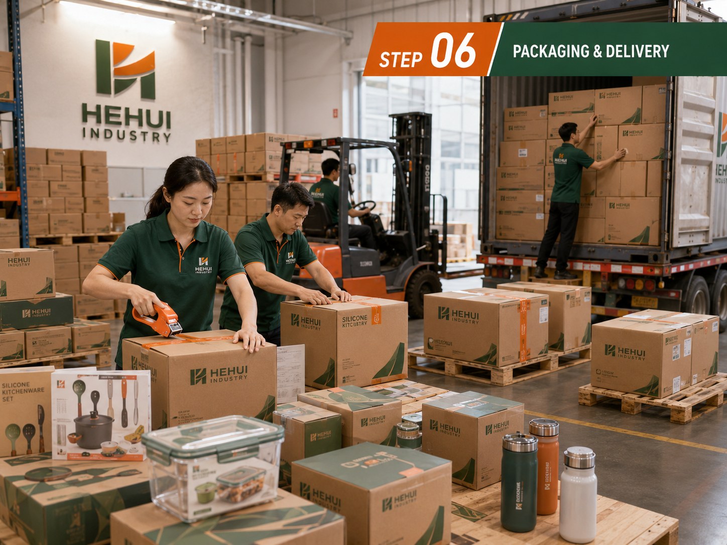 Hehui-provided product packaging overview