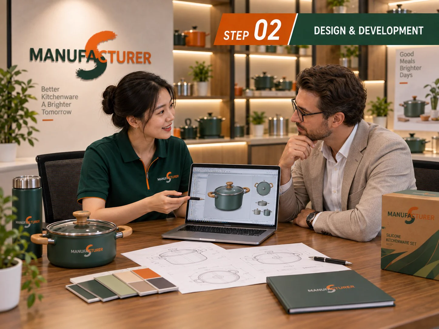 Reviewing kitchenware design and development